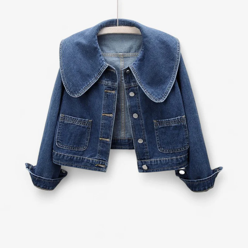 Veste femme manches longues col replié