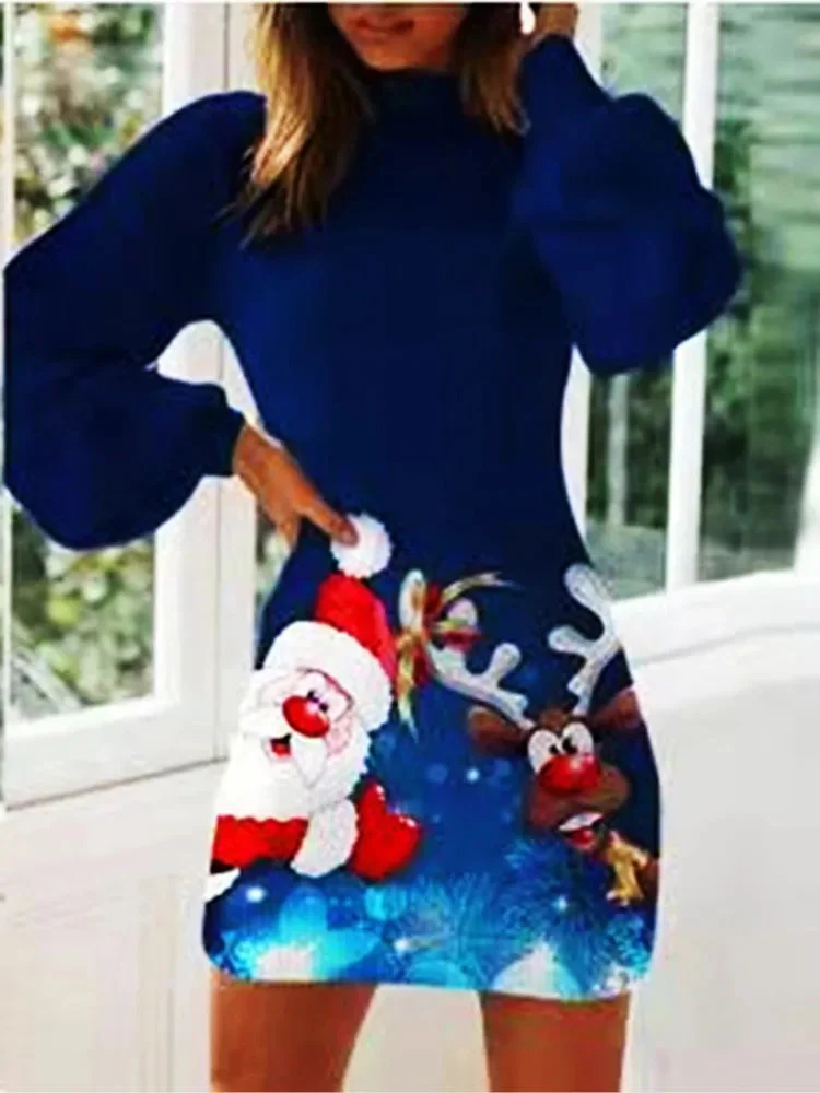 Robe Élégante à Manches Longues - Image 3