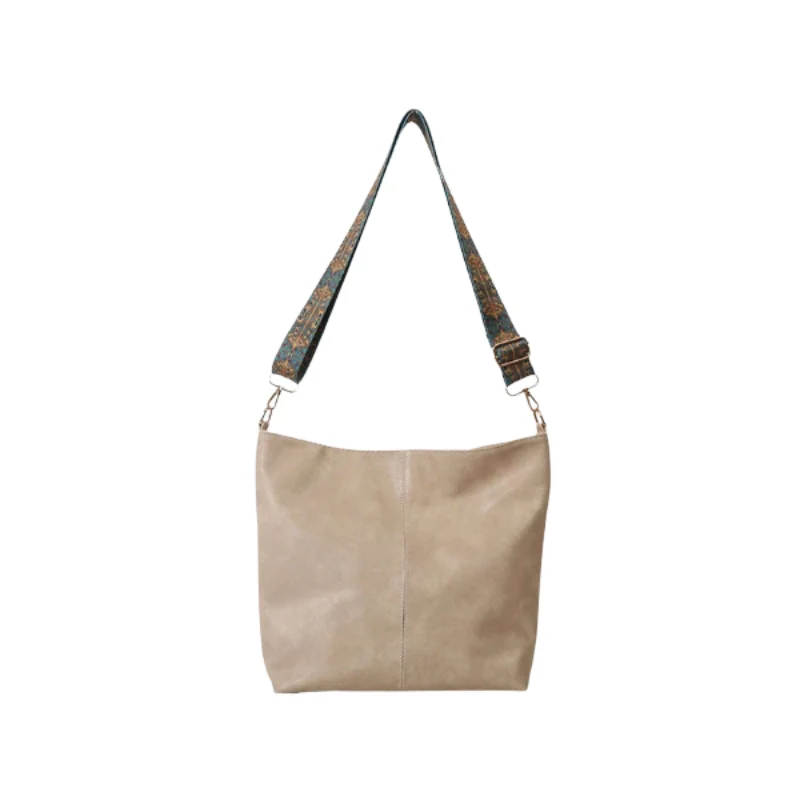 Sac à épaule moderne silhouette hobo avec bretelle réglable - Image 3