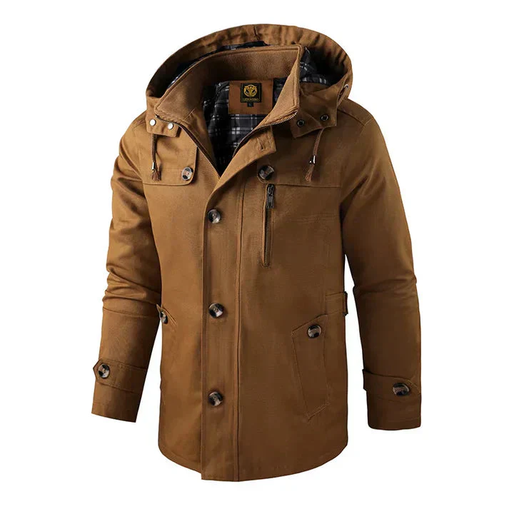 Veste à capuche résistante aux intempéries