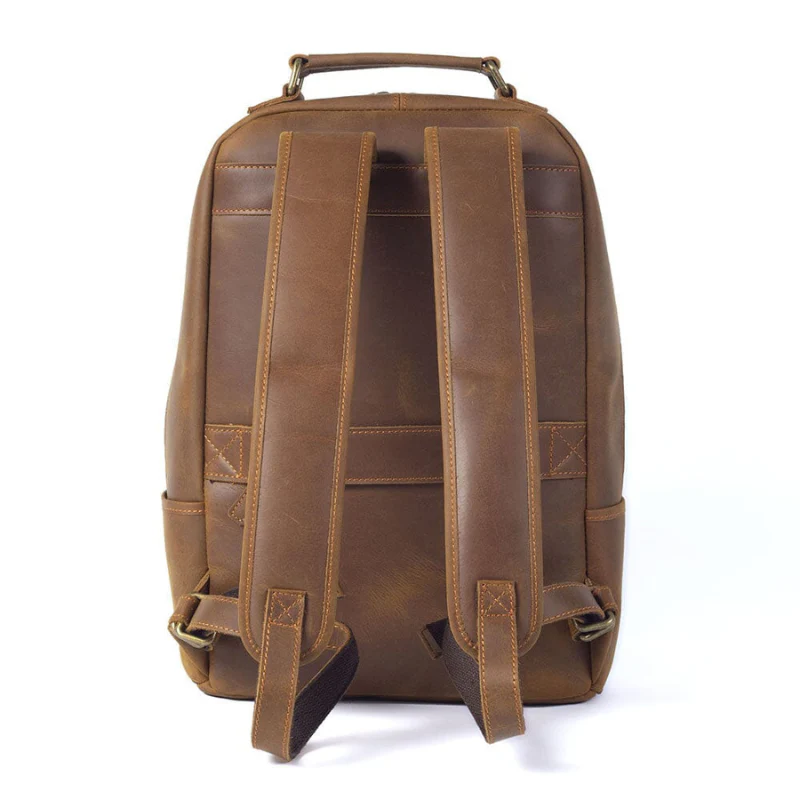 Grand sac à dos avec multiples poches zippées + poignée supérieure - Image 7