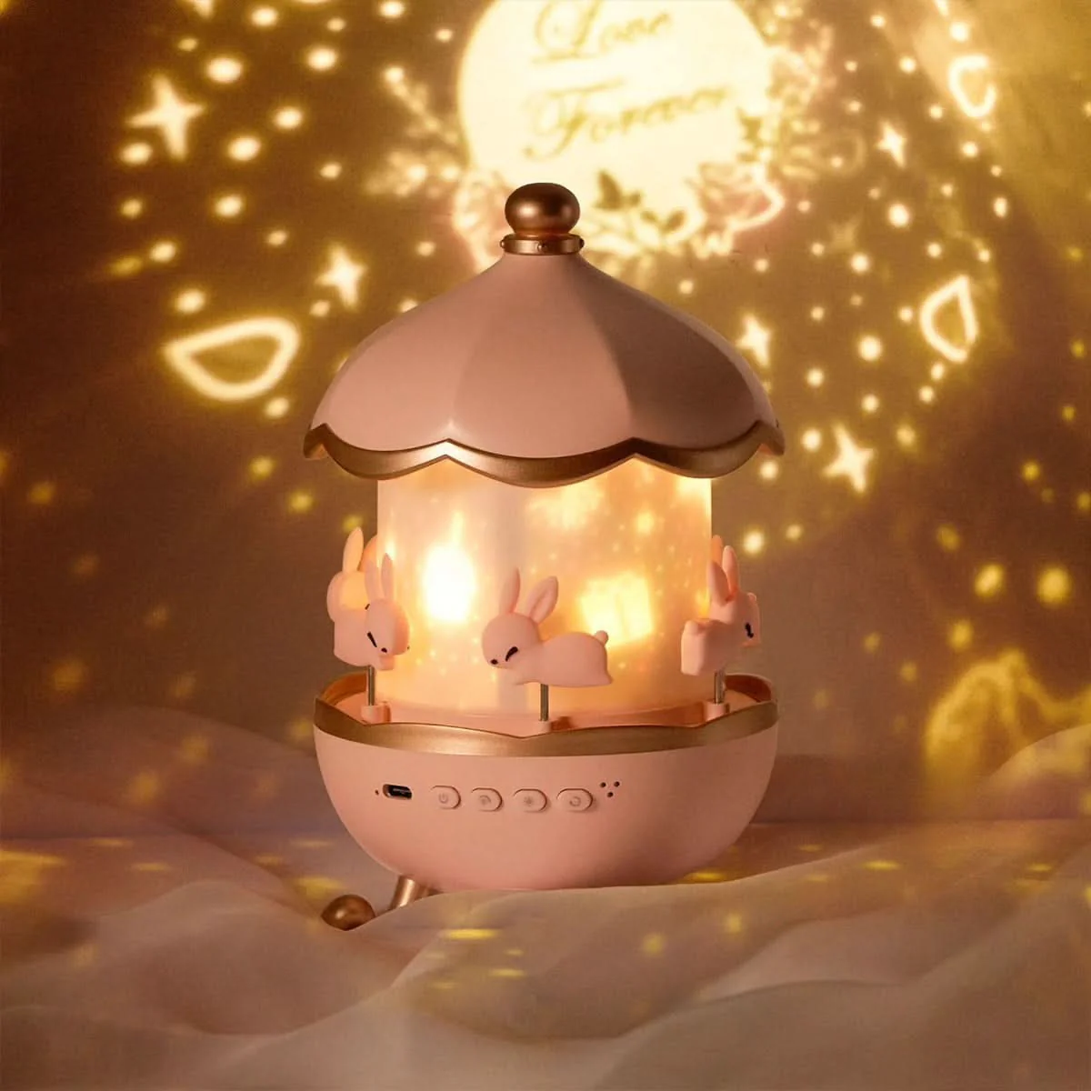 Lumière LED décorative avec 12 motifs projetés - Image 2