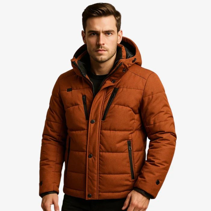Dietmar – Veste à manches longues avec capuche amovible et poches