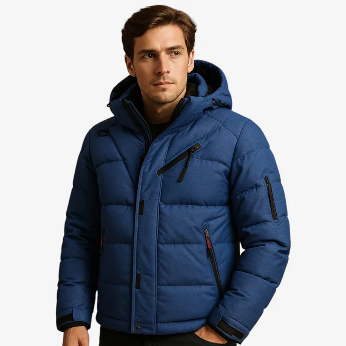 Dietmar – Veste à manches longues avec capuche amovible et poches - Image 2