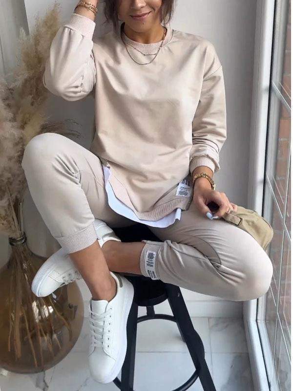 Ensemble sweat-shirt et pantalon chic - Image 2