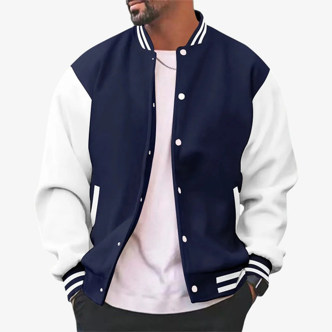Veste homme col montant boutonnée - Image 2