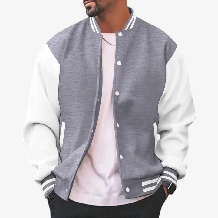 Veste homme col montant boutonnée - Image 3