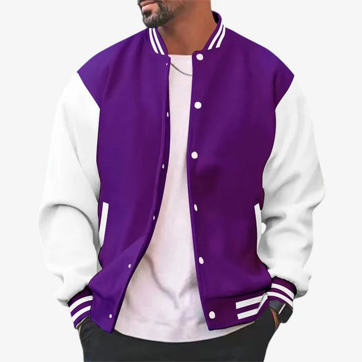 Veste homme col montant boutonnée - Image 4