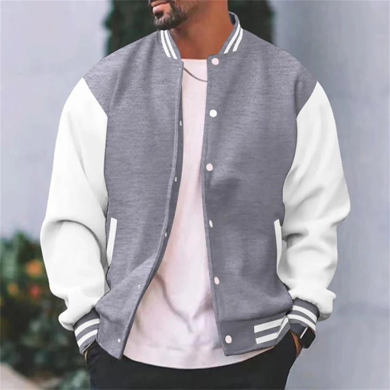 Veste homme col montant boutonnée - Image 7