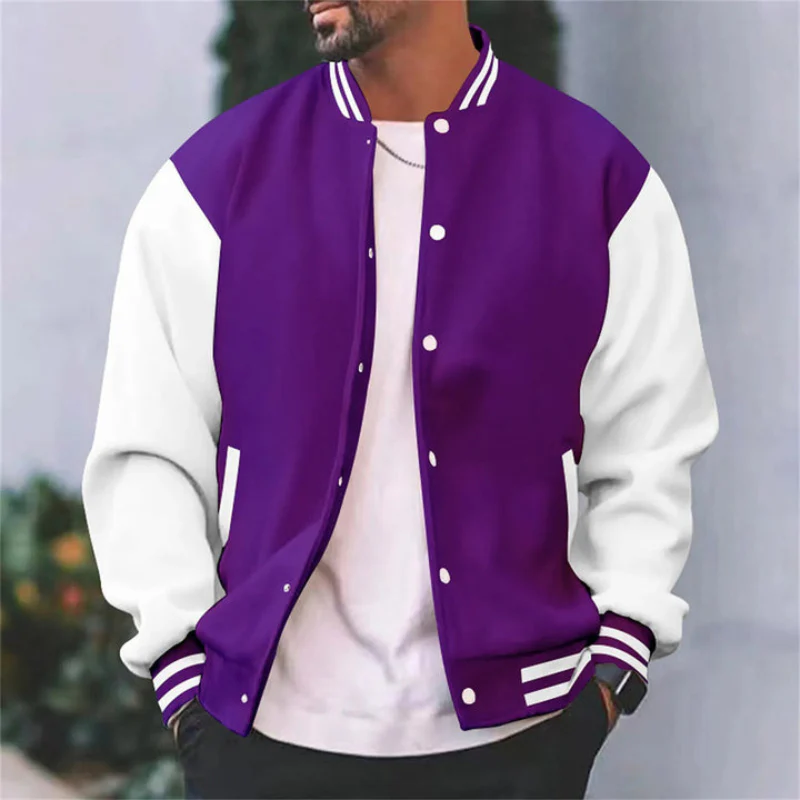 Veste homme col montant boutonnée - Image 8