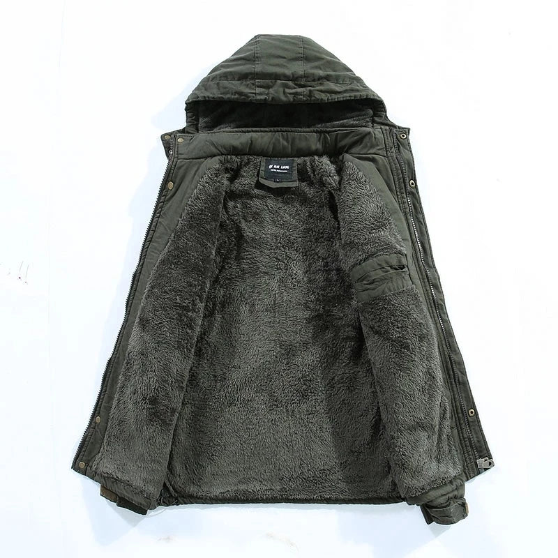 Veste polaire à capuche confortable pour une chaleur ultime - Image 5