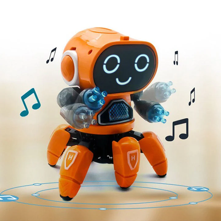Robot interactif chantant et dansant LED