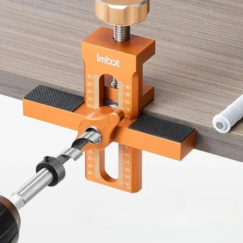 EasyFix – Gabarit de perçage 2 en 1 pour charnières avec échelles réglables - Image 4