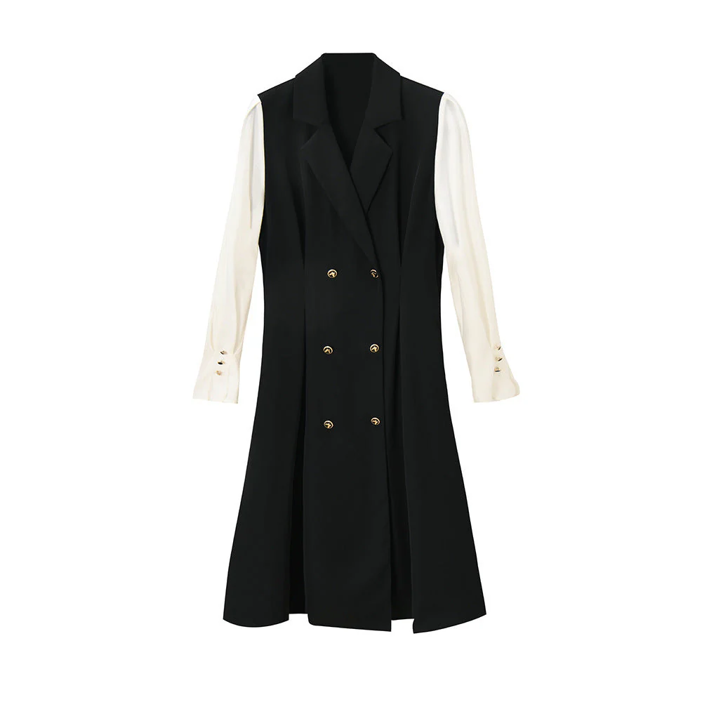 Robe midi femme décolleté V avec ceinture