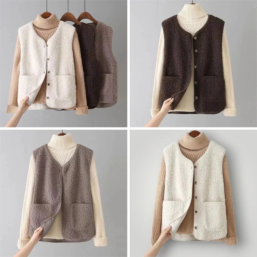 Gilet en laine intemporel à coupe ajustée - Image 13