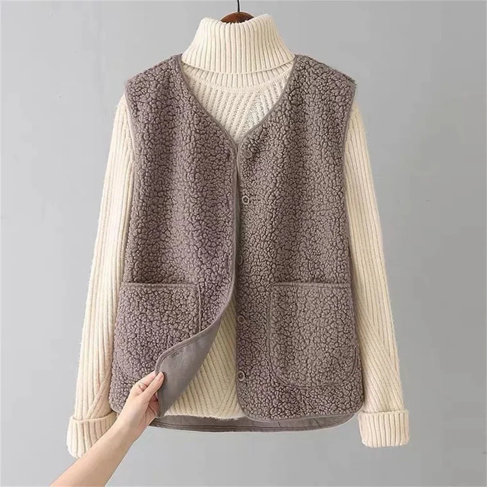 Gilet en laine intemporel à coupe ajustée - Image 5