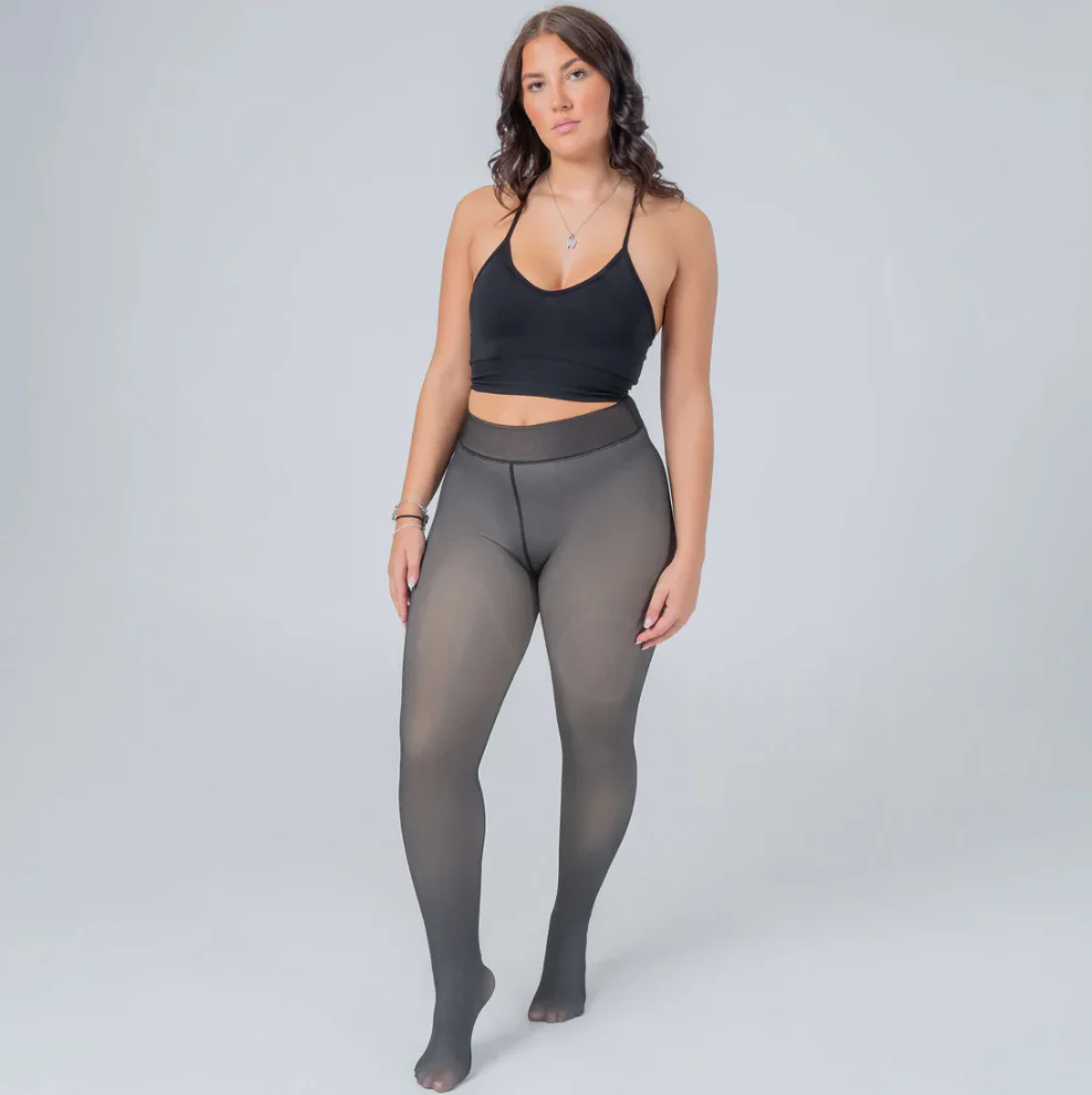 Leggings hiver femme doublés polaire