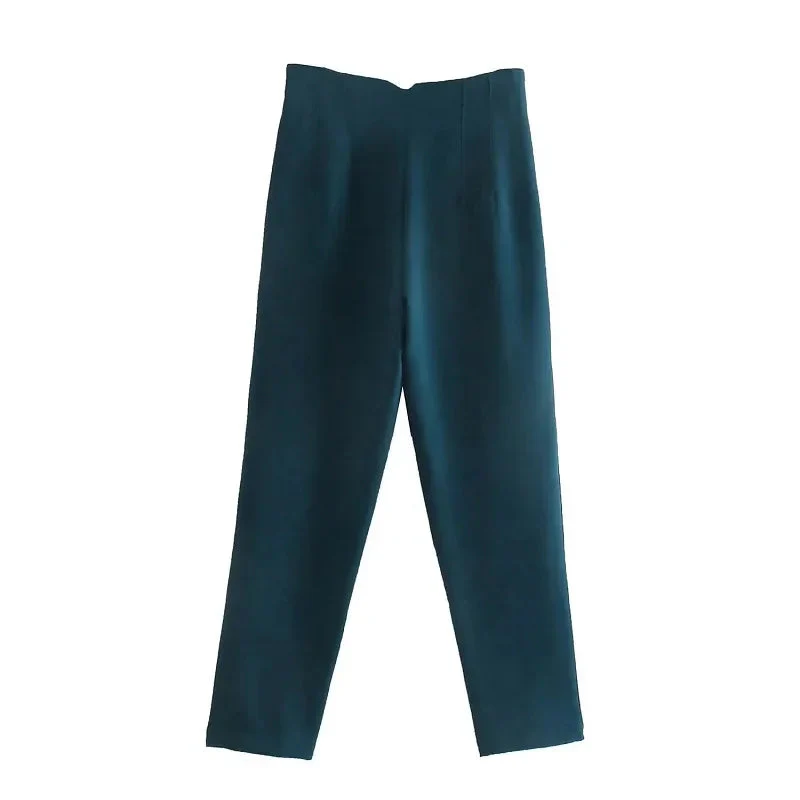 Pantalon femme taille haute coupe slim - Image 19