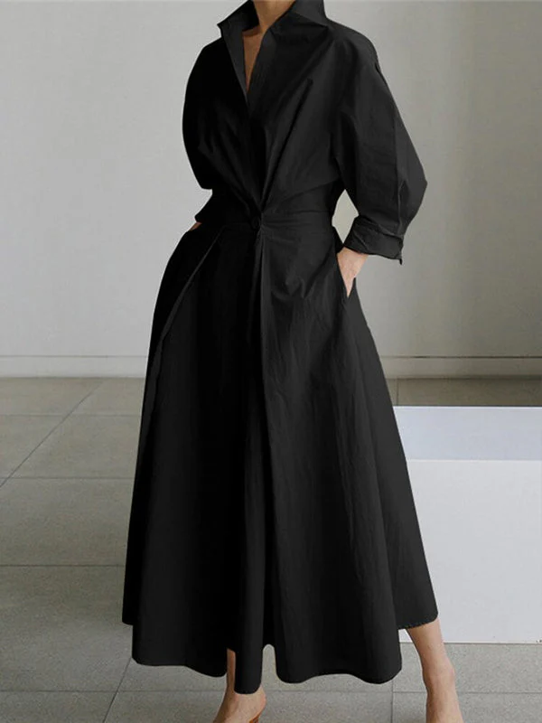 Robe Longue avec Poches