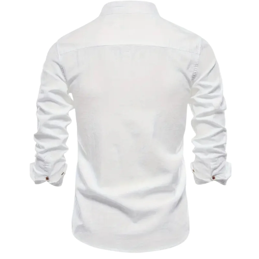 Chemise à manches longues avec coupe décontractée - Image 11