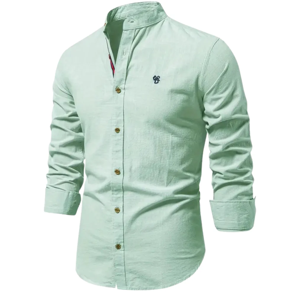 Chemise à manches longues avec coupe décontractée - Image 6