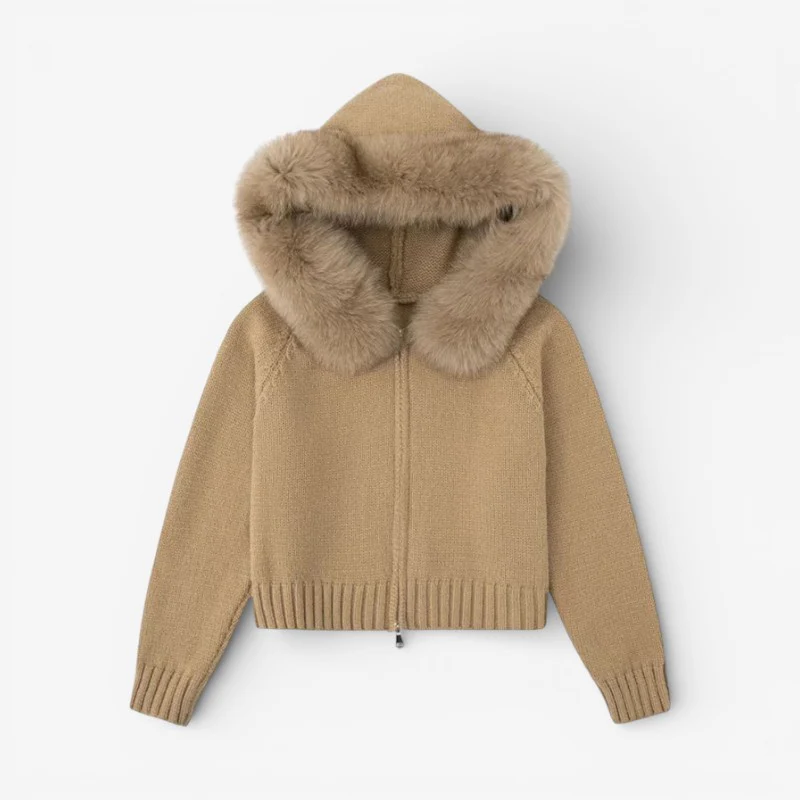 Elina – Veste à capuche zippée à manches longues