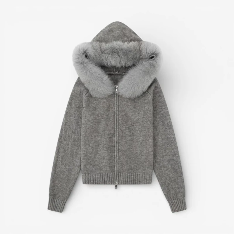 Elina – Veste à capuche zippée à manches longues - Image 4