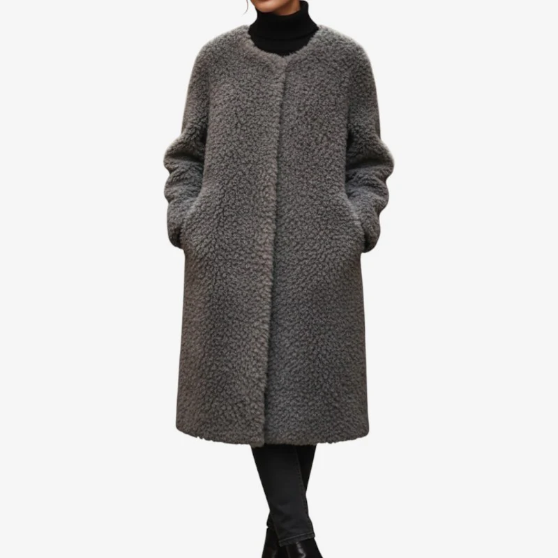 Manteau ample manches longues - Image 3