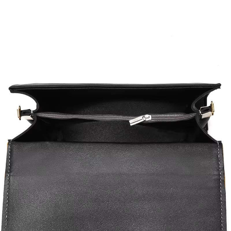 Sac à main femme structuré carré - Image 9