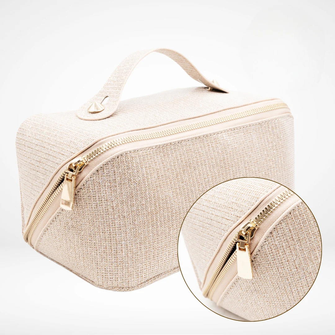 Trousse de maquillage élégante et compacte