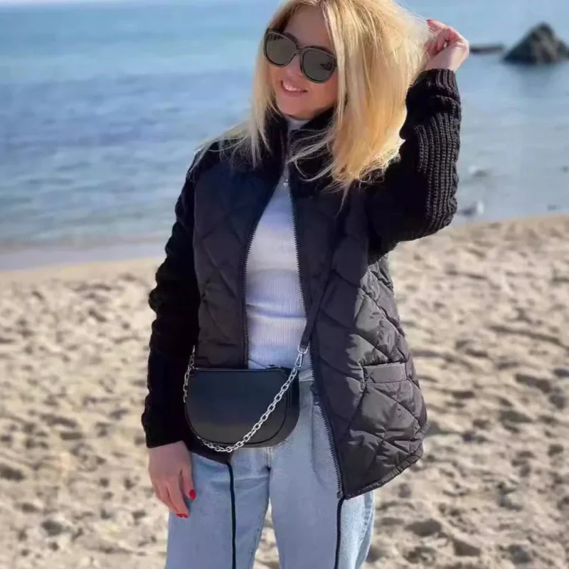 Veste femme manches longues zippée avec poches - Image 6