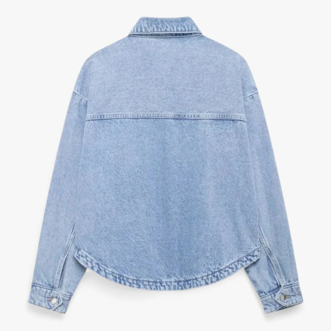 Veste Ella manches longues poches avant coupe décontractée - Image 6