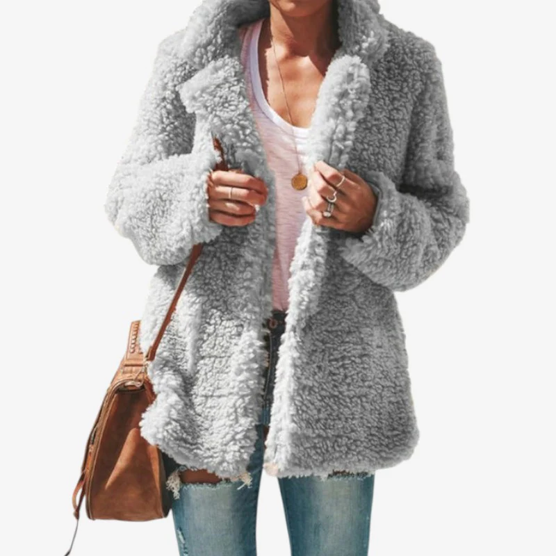 Eloise – Veste à manches longues avec capuche fermeture éclair et col montant - Image 5