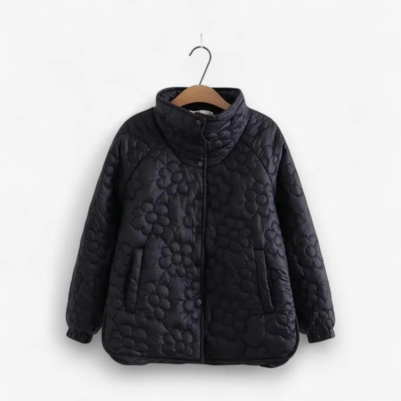 Elowen Manteau femme col montant