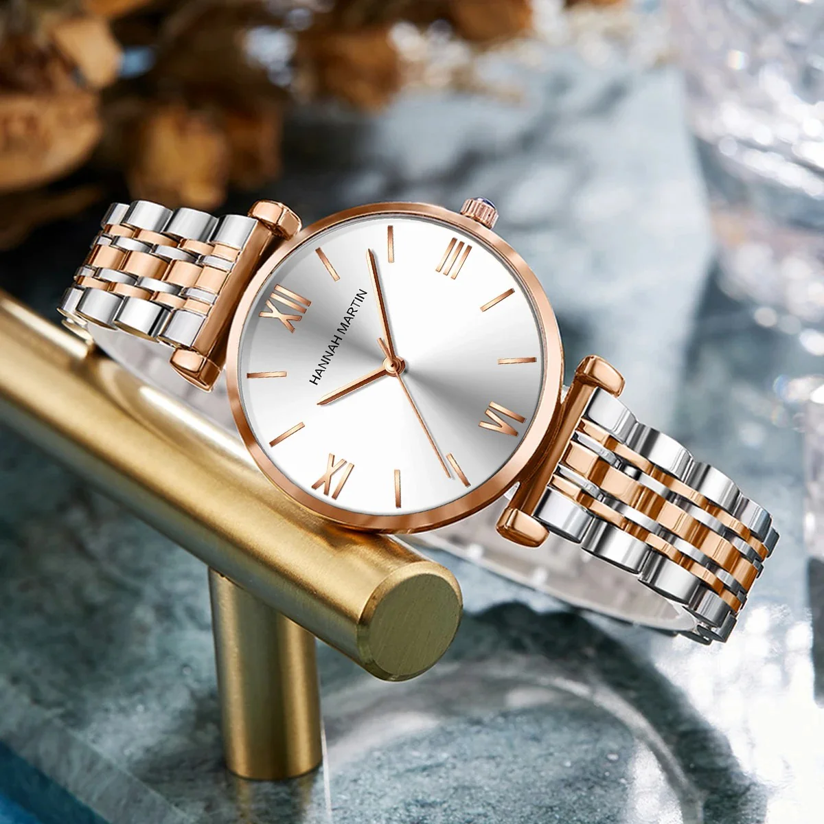 Montre élégante et sophistiquée avec mouvement à quartz - Image 4