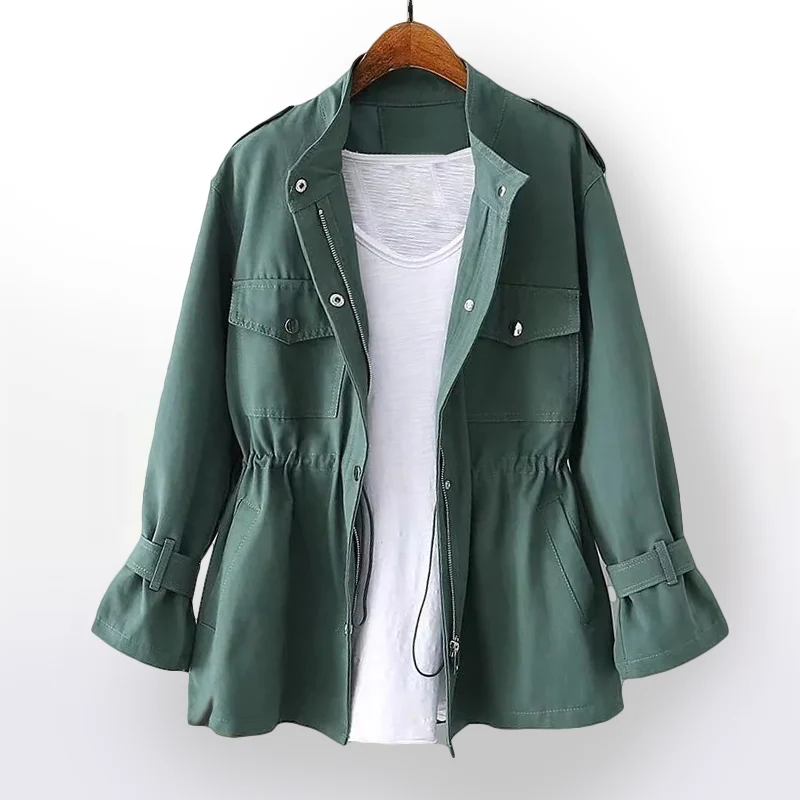 Manteau hydrofuge élégant femme - Image 3