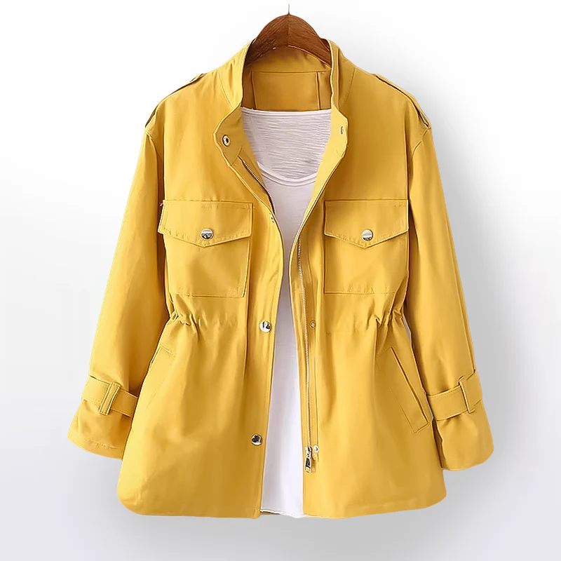 Manteau hydrofuge élégant femme - Image 4