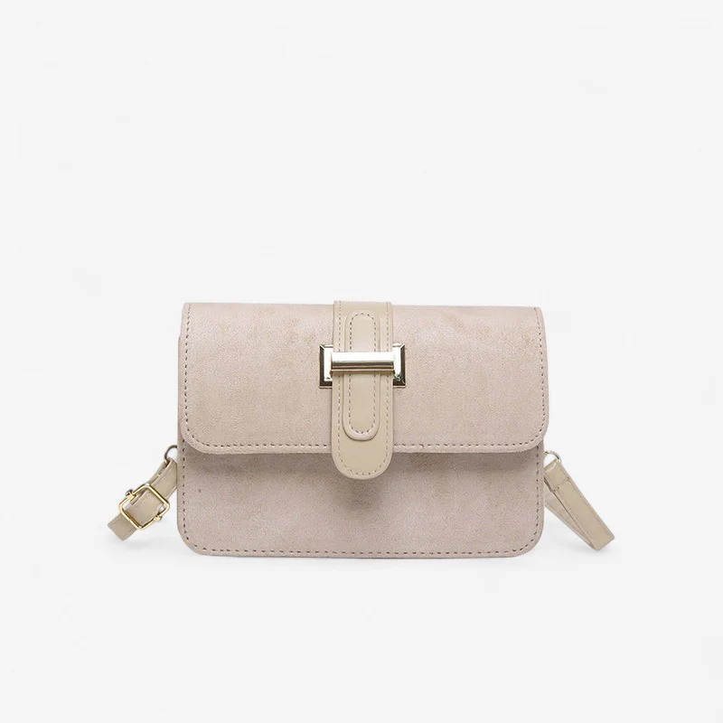 Sac bandoulière en cuir structuré avec sangles réglables - Image 3