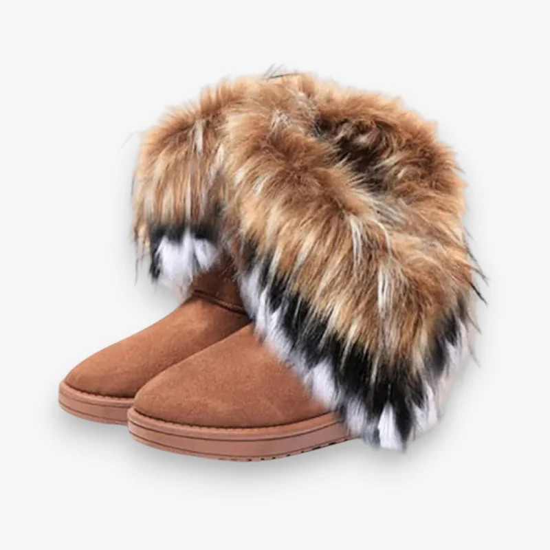 Bottes hautes femme à boucle bout rond - Image 3