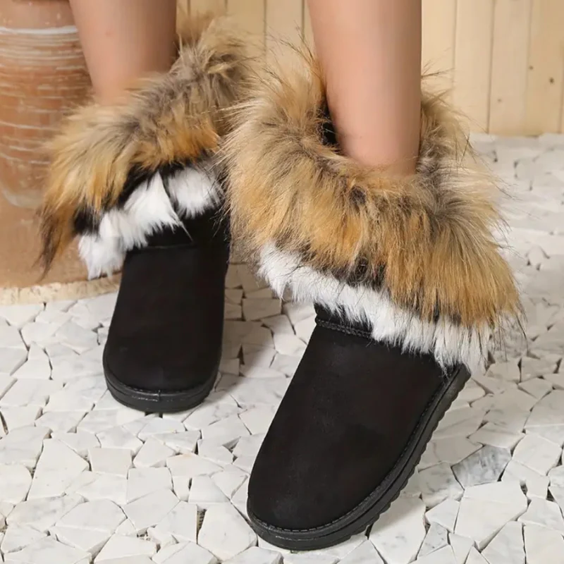 Bottes hautes femme à boucle bout rond - Image 5