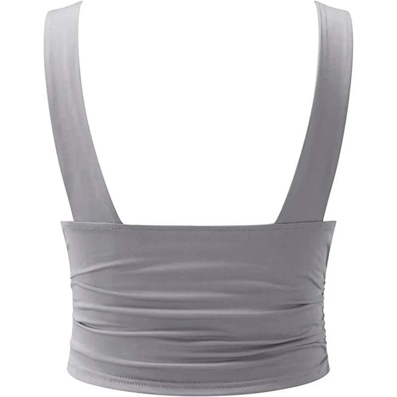 Haut femme Emma sans manches col V profond - Image 7