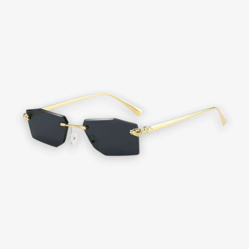 Lunettes de soleil femme géométriques monture unique - Image 2