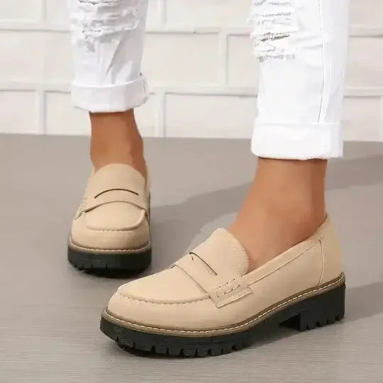 Mocassins femme à enfiler coutures classiques - Image 2