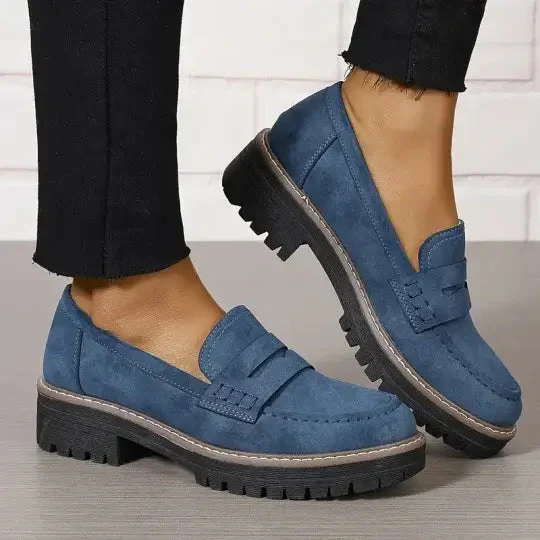 Mocassins femme à enfiler coutures classiques - Image 7
