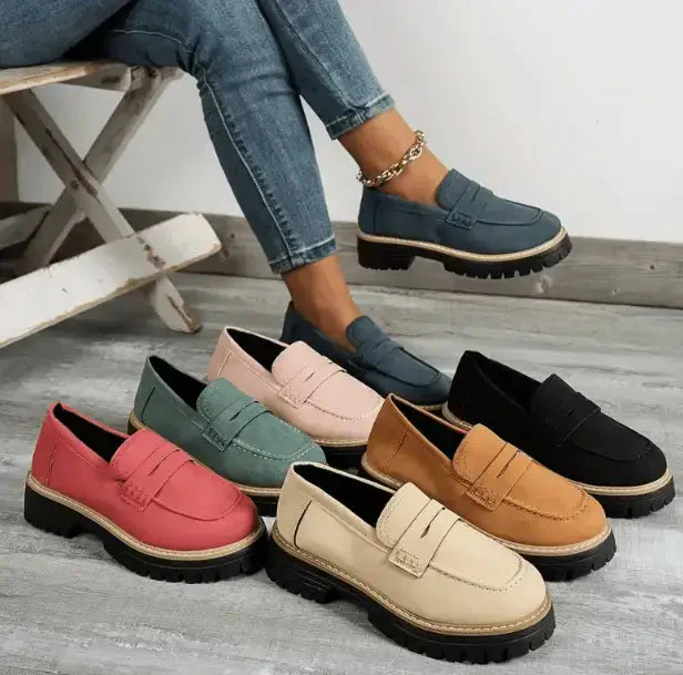 Mocassins femme à enfiler coutures classiques - Image 8