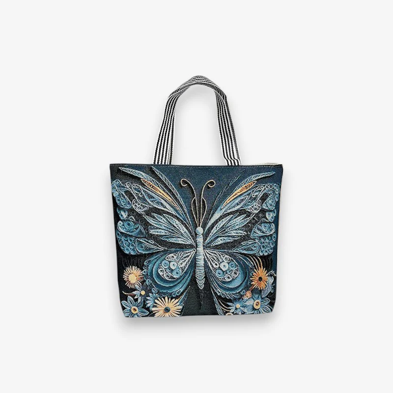 Sac cabas femme imprimé avec grand compartiment - Image 2