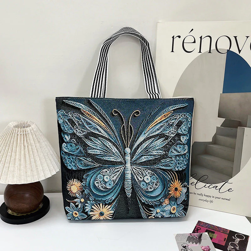 Sac cabas femme imprimé avec grand compartiment - Image 7