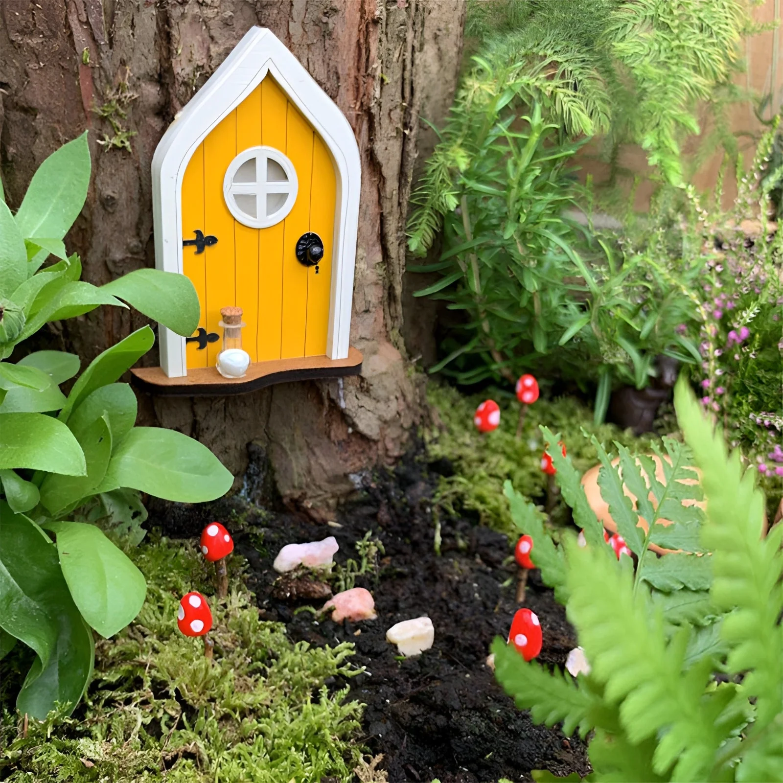 Décoration miniature de jardin de fées - Image 3