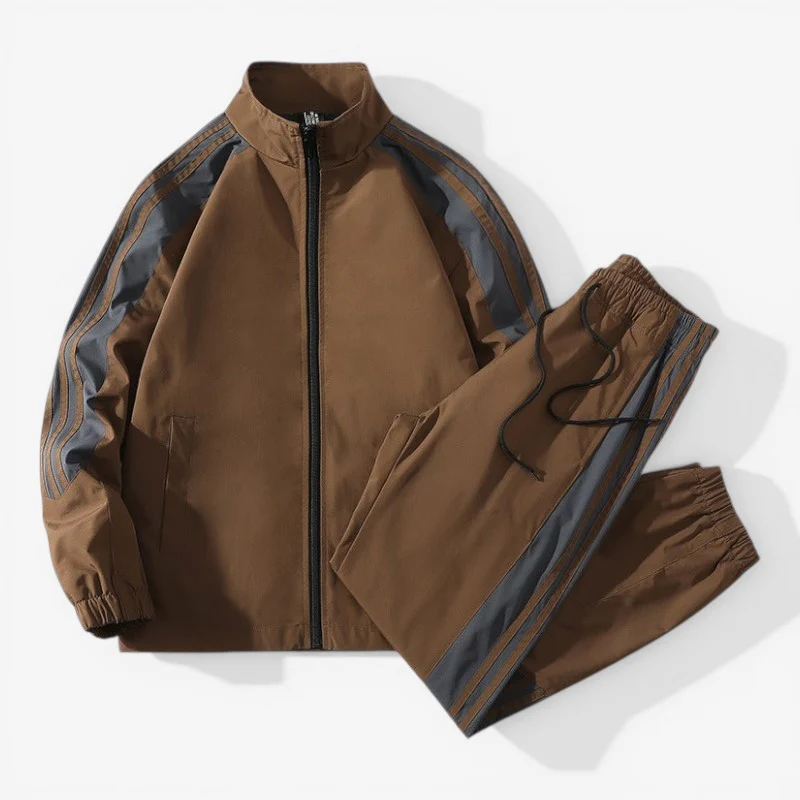 Ensemble homme 2 pièces veste zippée + pantalon - Image 2