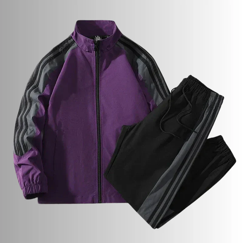 Ensemble homme 2 pièces veste zippée + pantalon - Image 8